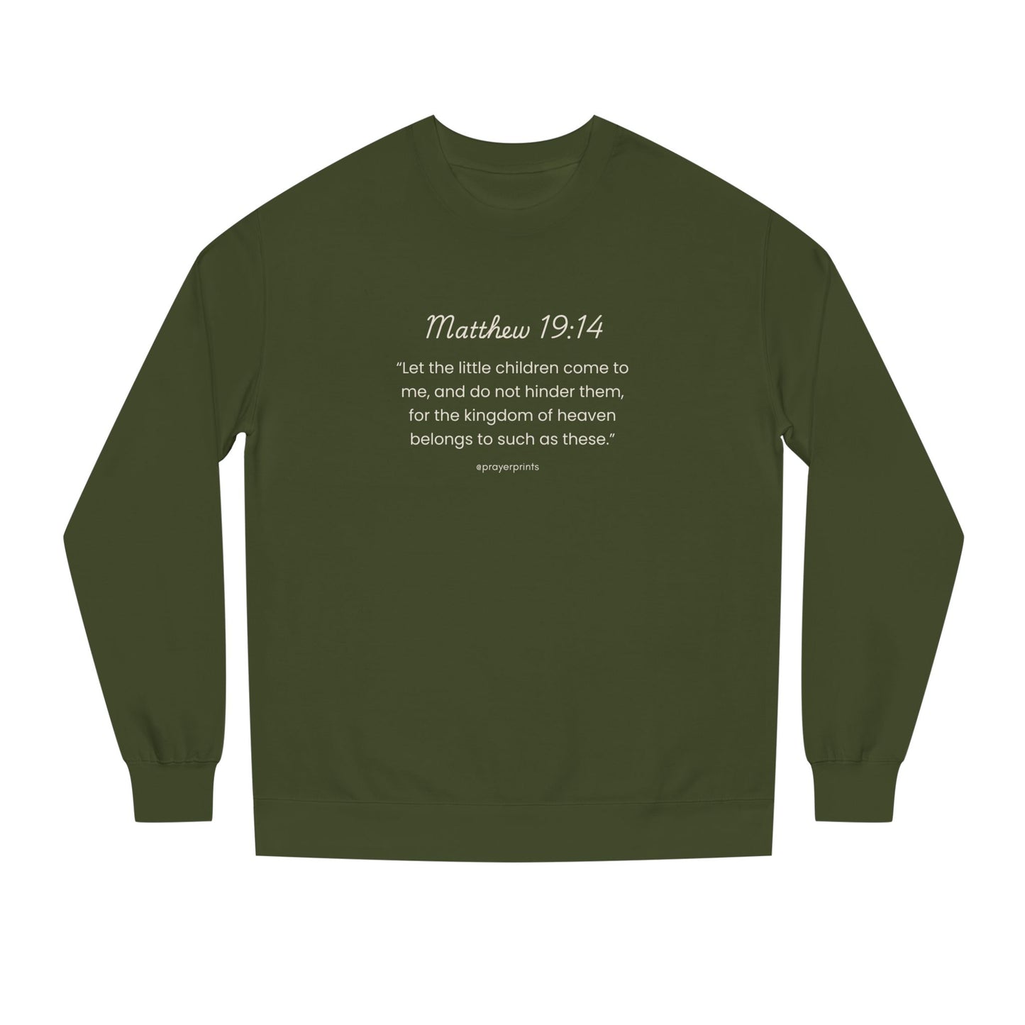 Unisex Crew Neck Sweatshirt