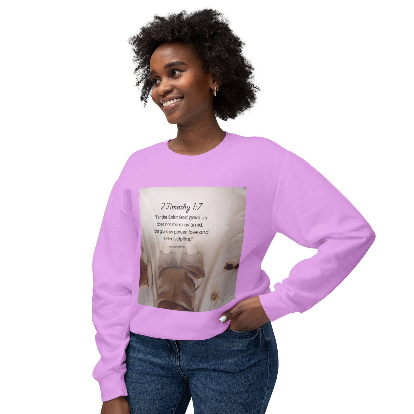 Unisex Lightweight Crewneck Sweatshirt