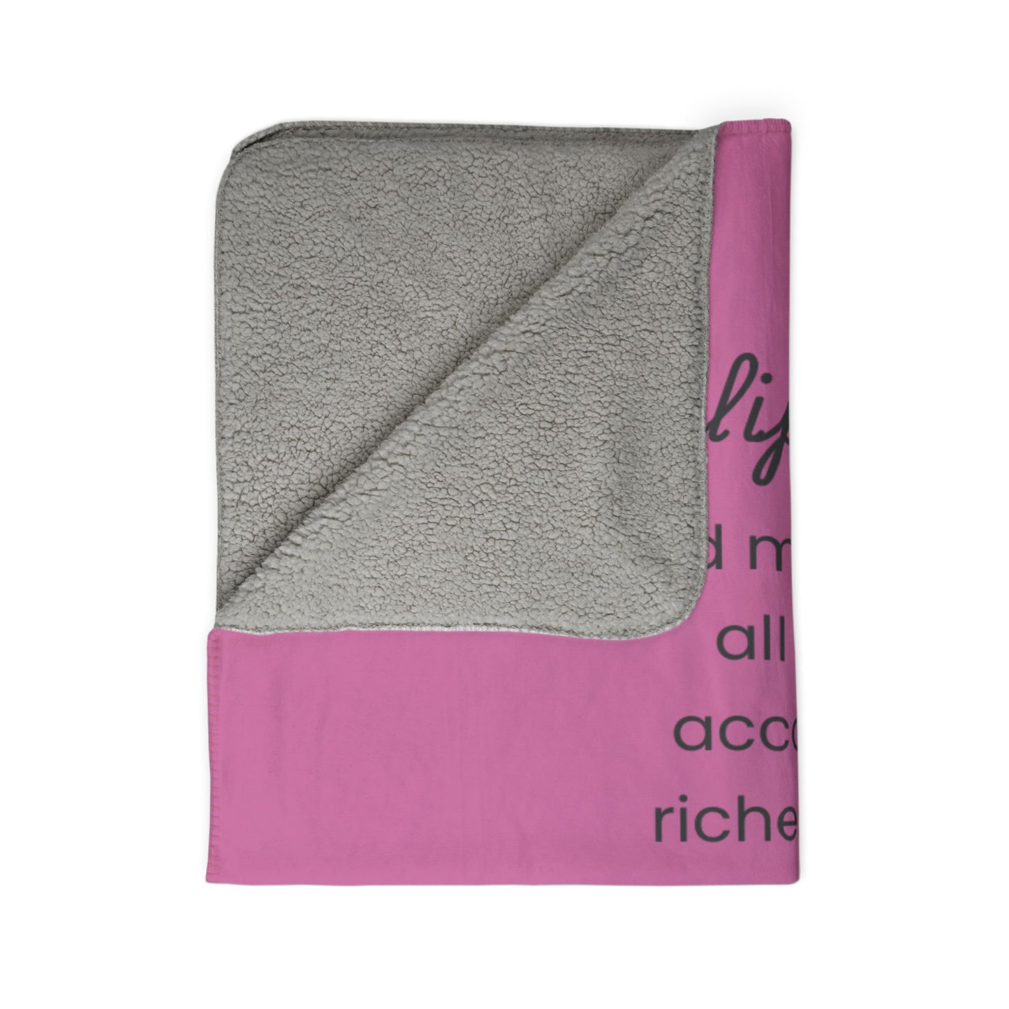Fleece Sherpa Blanket