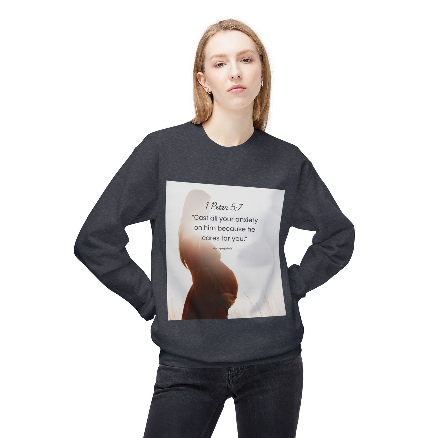 Unisex Midweight Softstyle Fleece Crewneck Sweatshirt