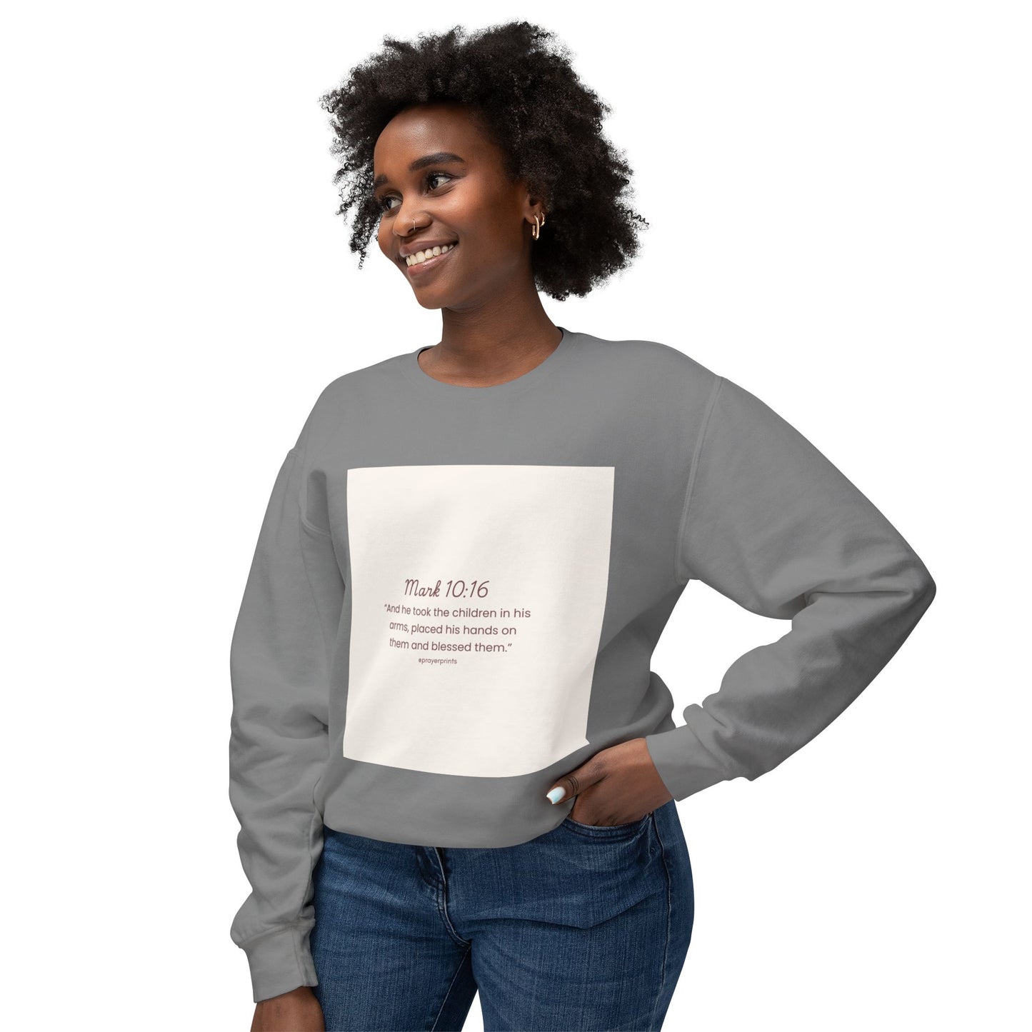 Unisex Lightweight Crewneck Sweatshirt
