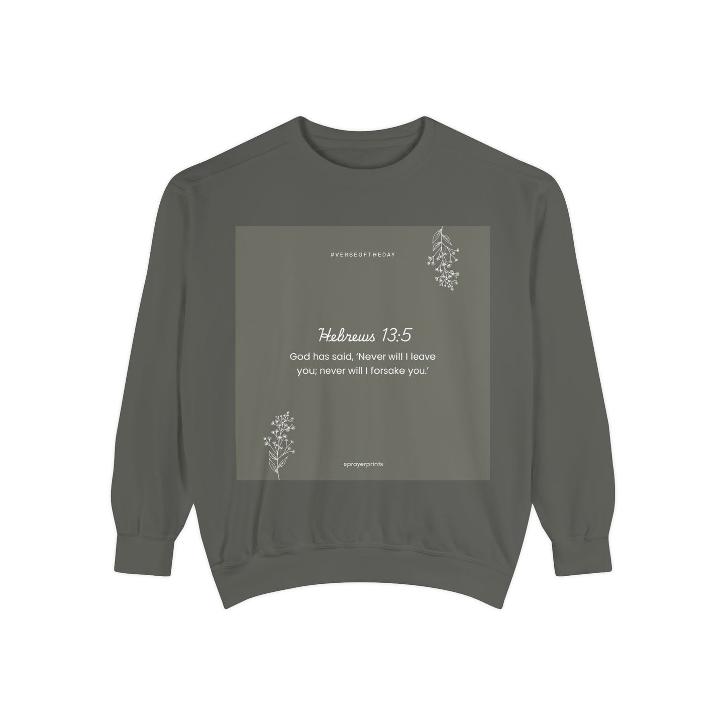 Unisex Garment-Dyed Sweatshirt