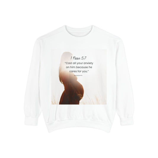 Unisex Garment-Dyed Sweatshirt