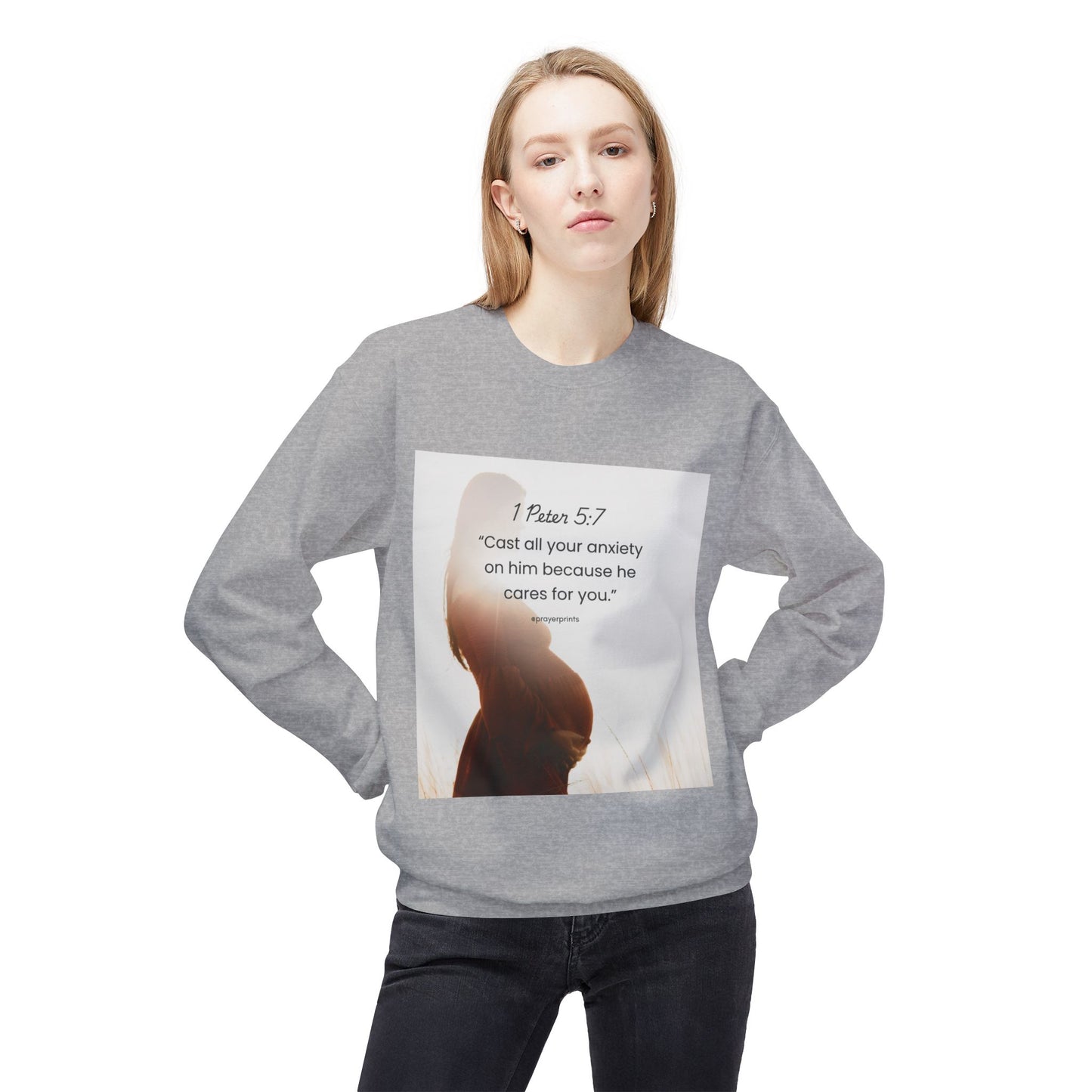 Unisex Midweight Softstyle Fleece Crewneck Sweatshirt