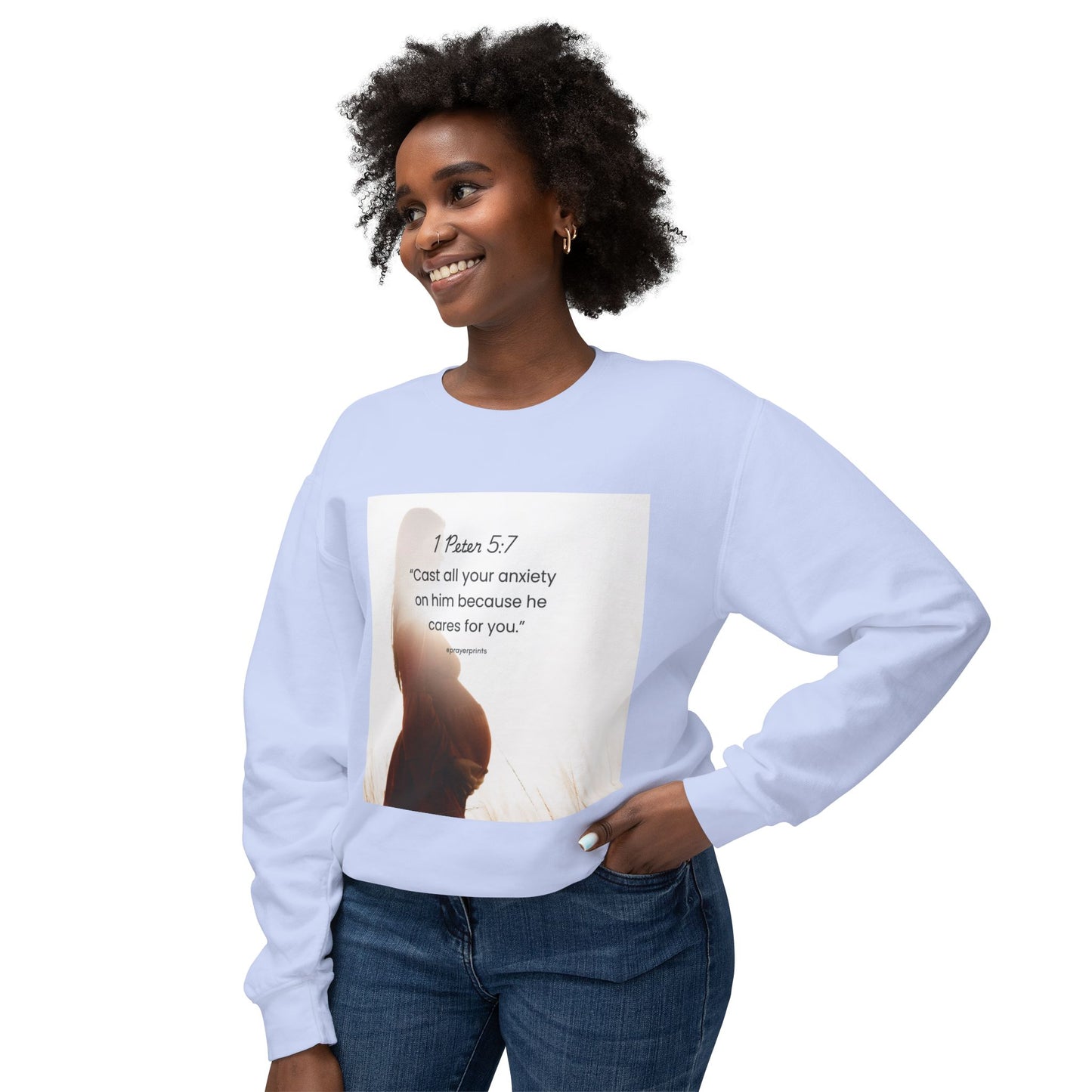 Unisex Lightweight Crewneck Sweatshirt