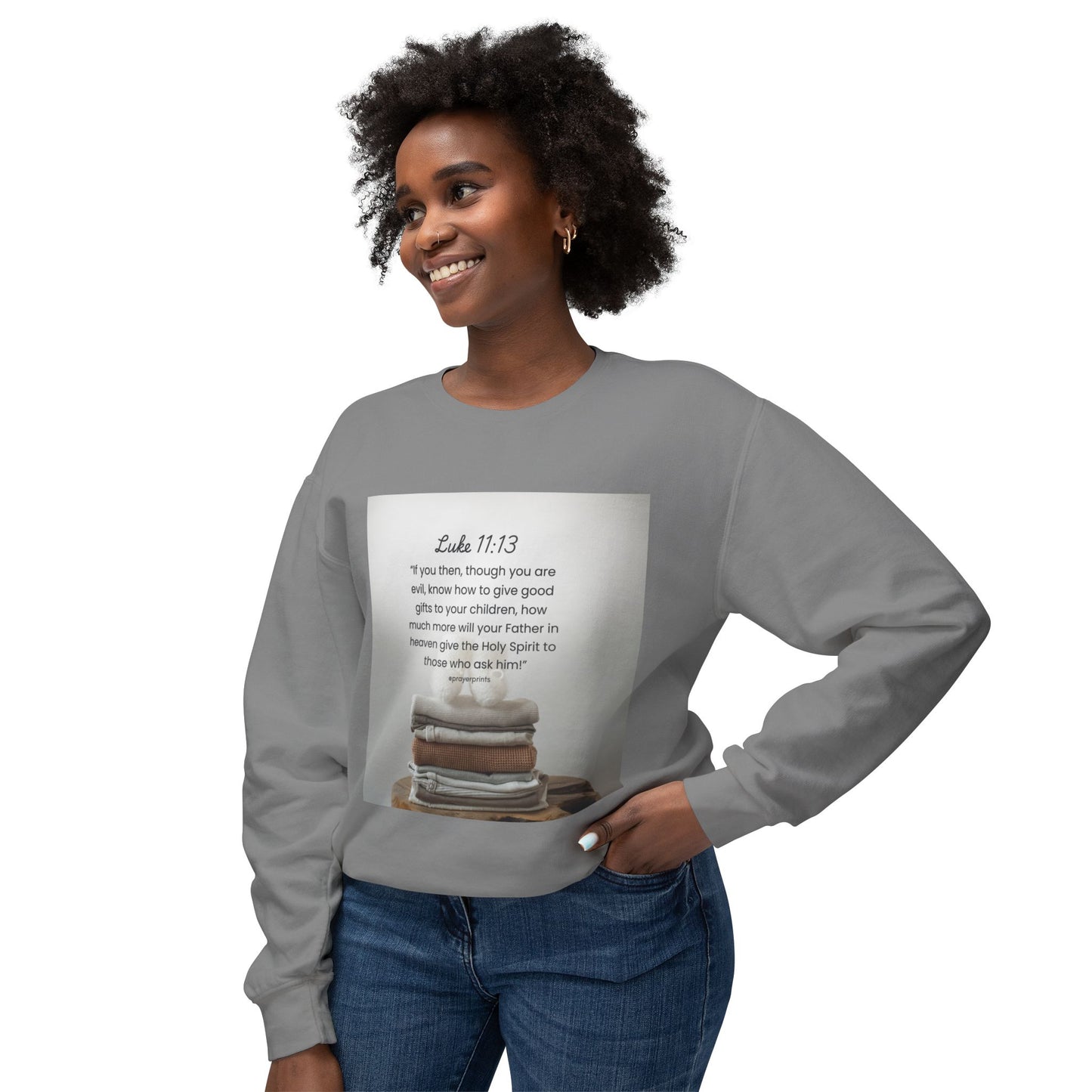 Unisex Lightweight Crewneck Sweatshirt