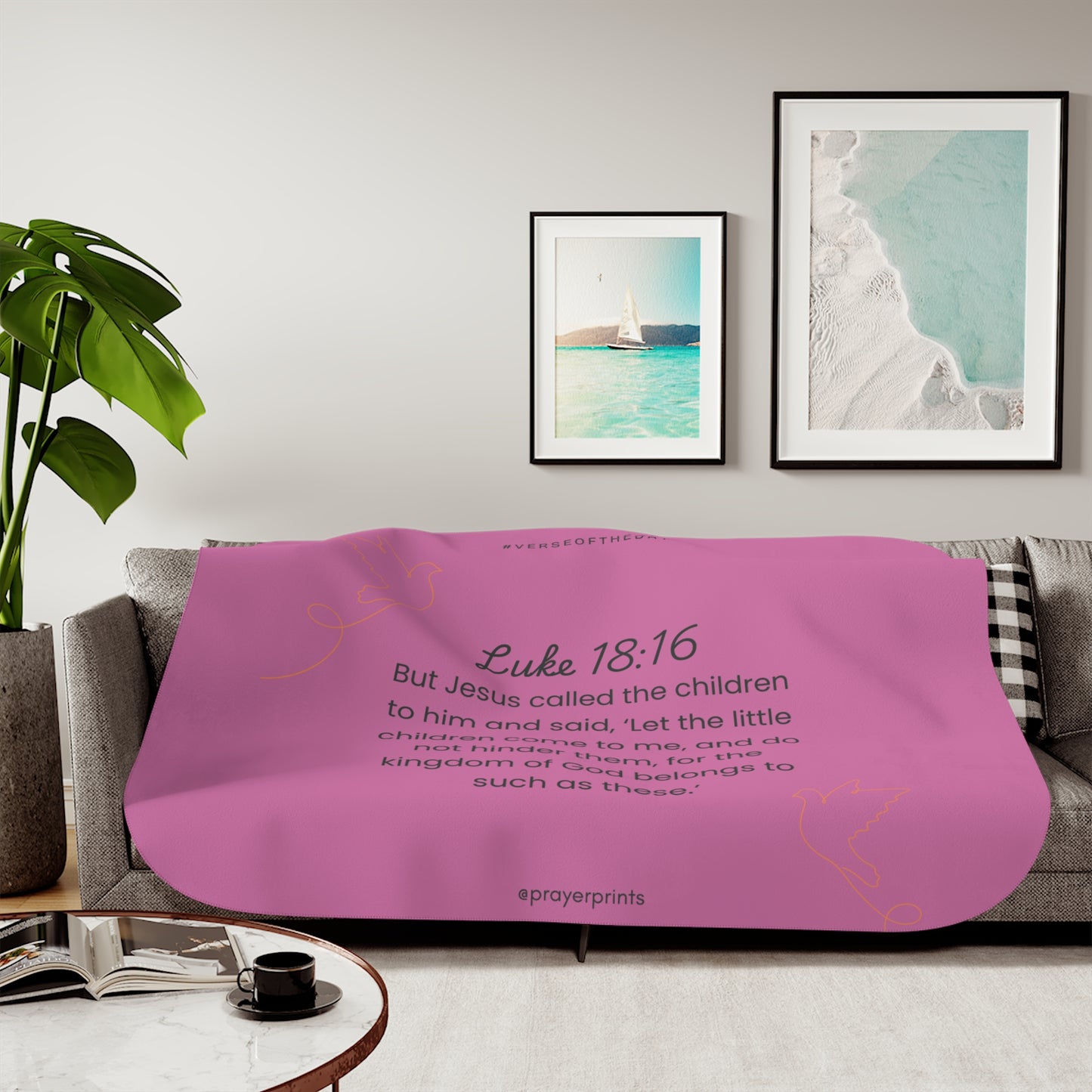 Sherpa Blanket, Two Colors