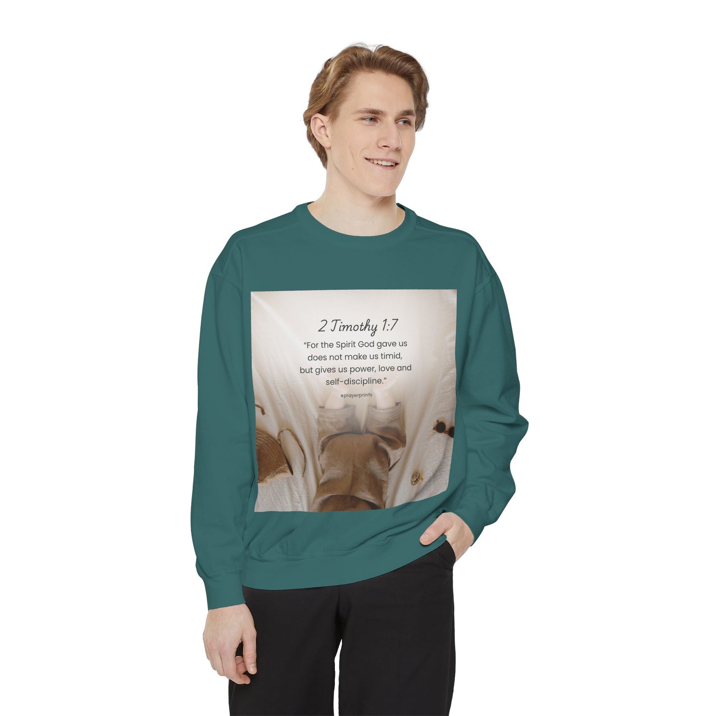 Unisex Garment-Dyed Sweatshirt