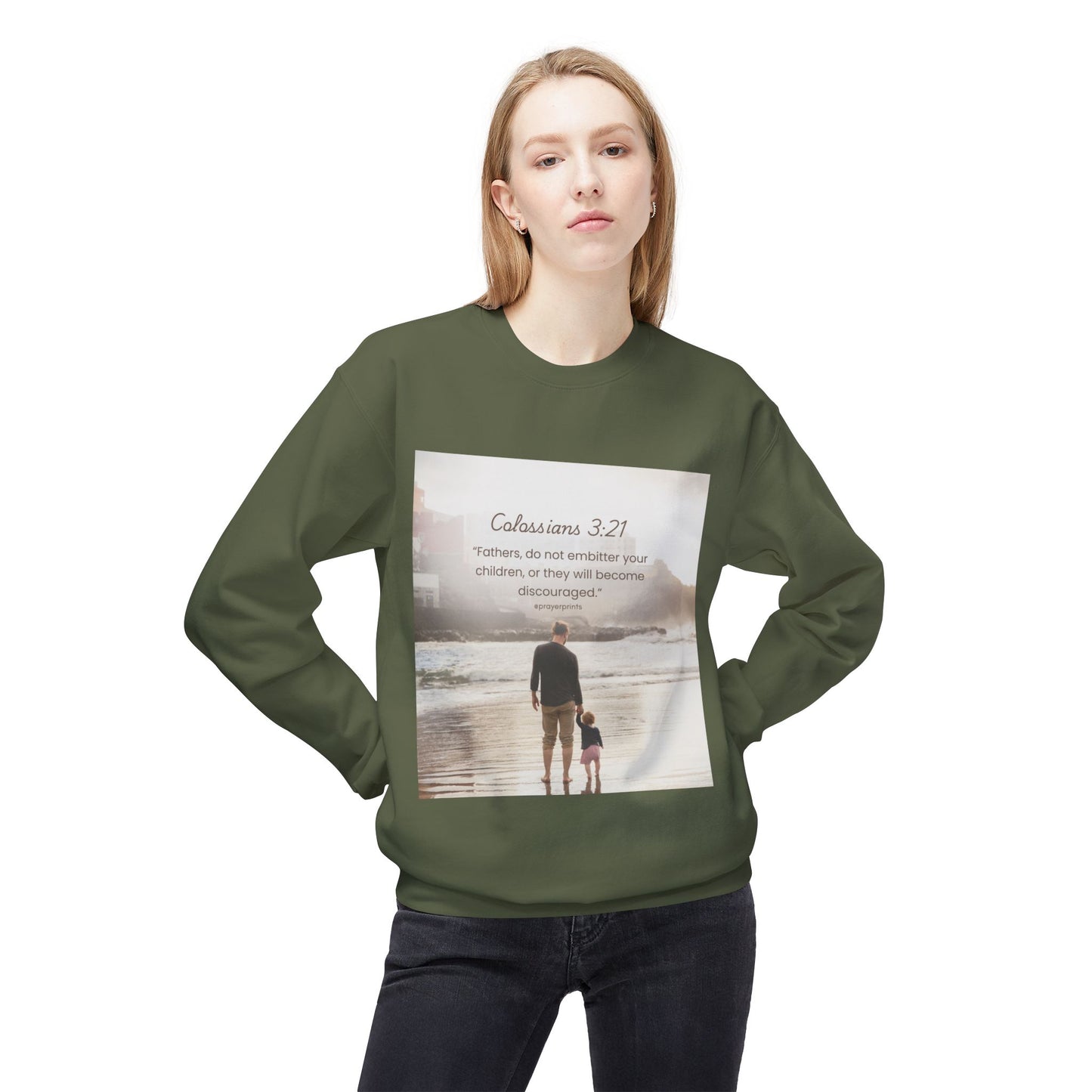 Unisex Midweight Softstyle Fleece Crewneck Sweatshirt