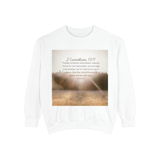 Unisex Garment-Dyed Sweatshirt