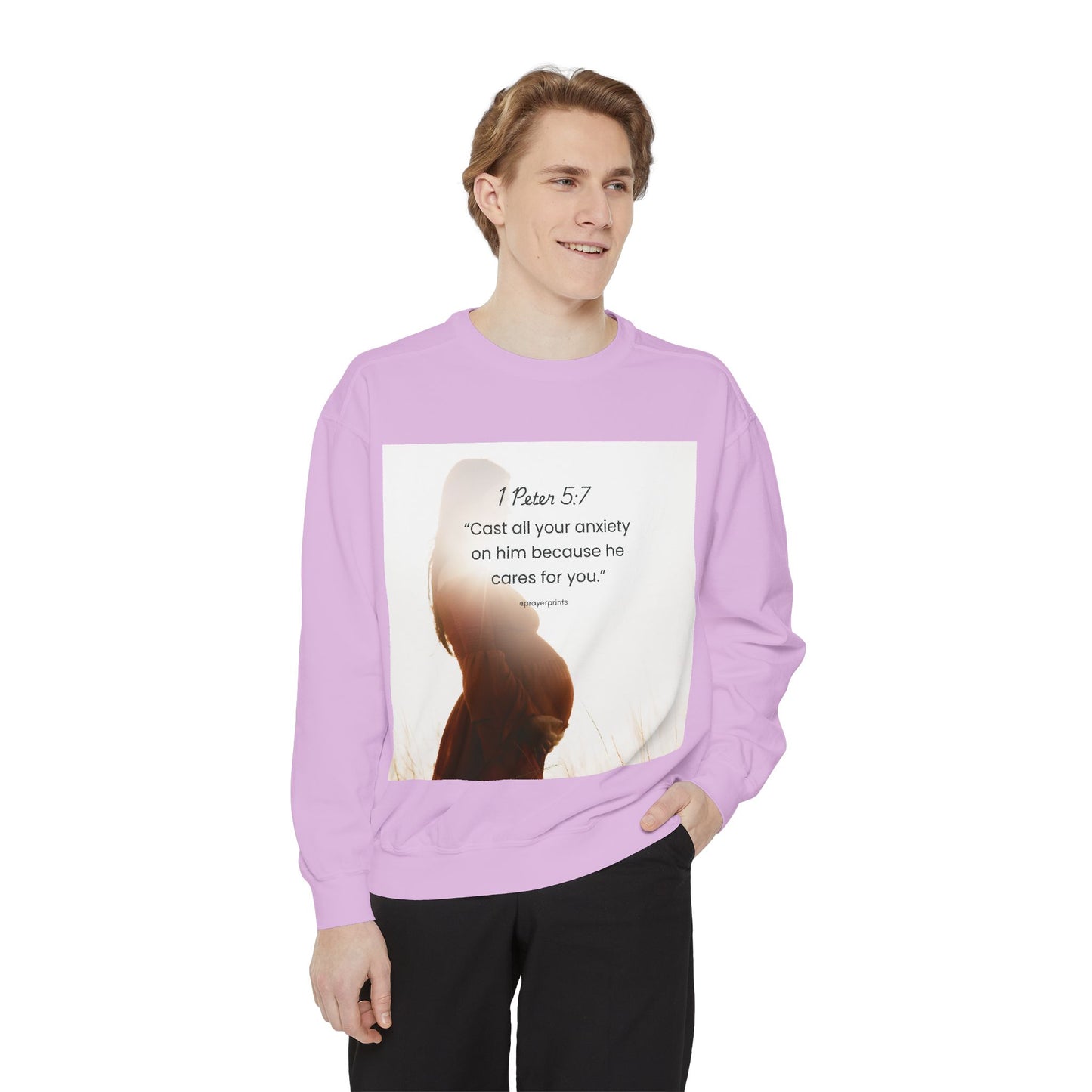 Unisex Garment-Dyed Sweatshirt