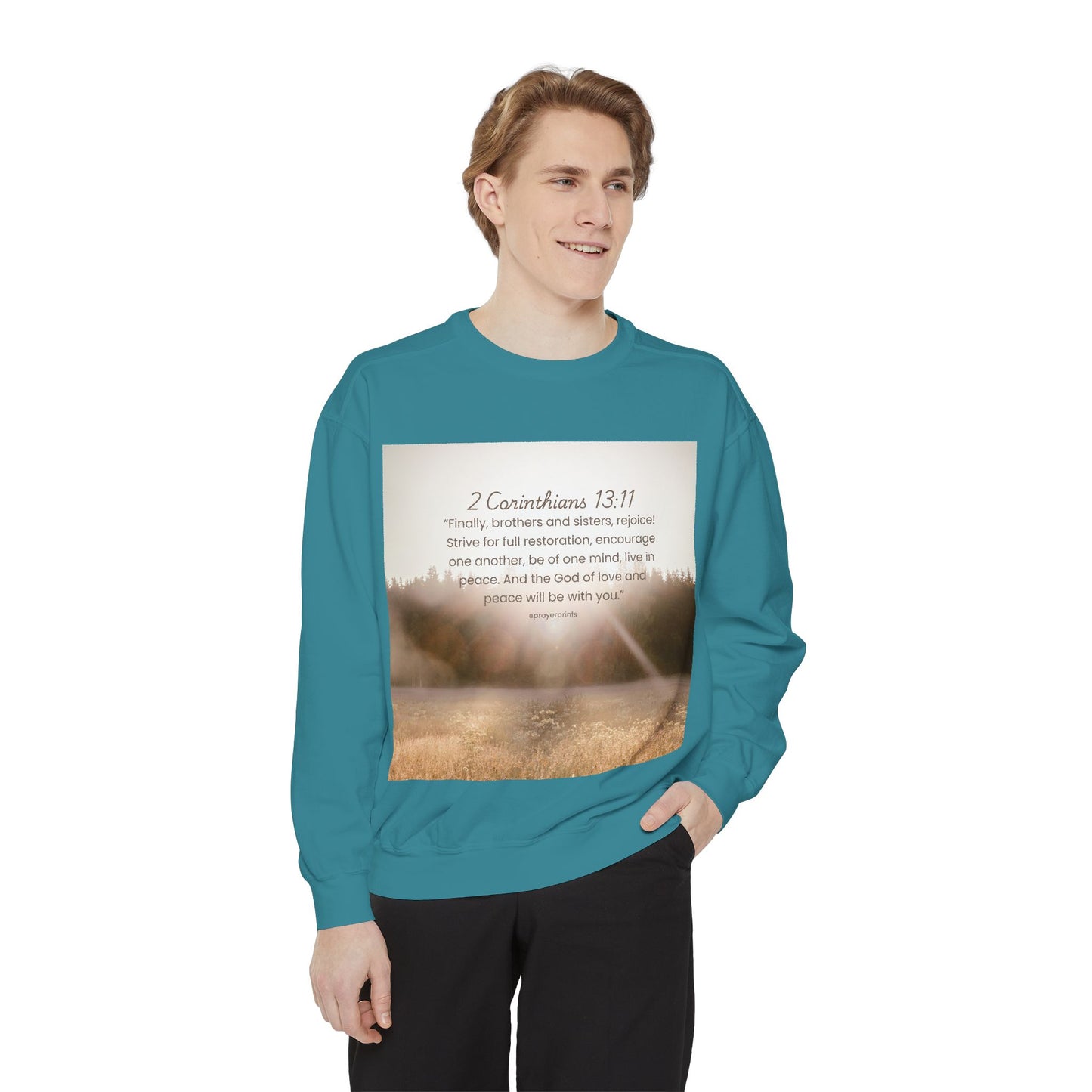 Unisex Garment-Dyed Sweatshirt