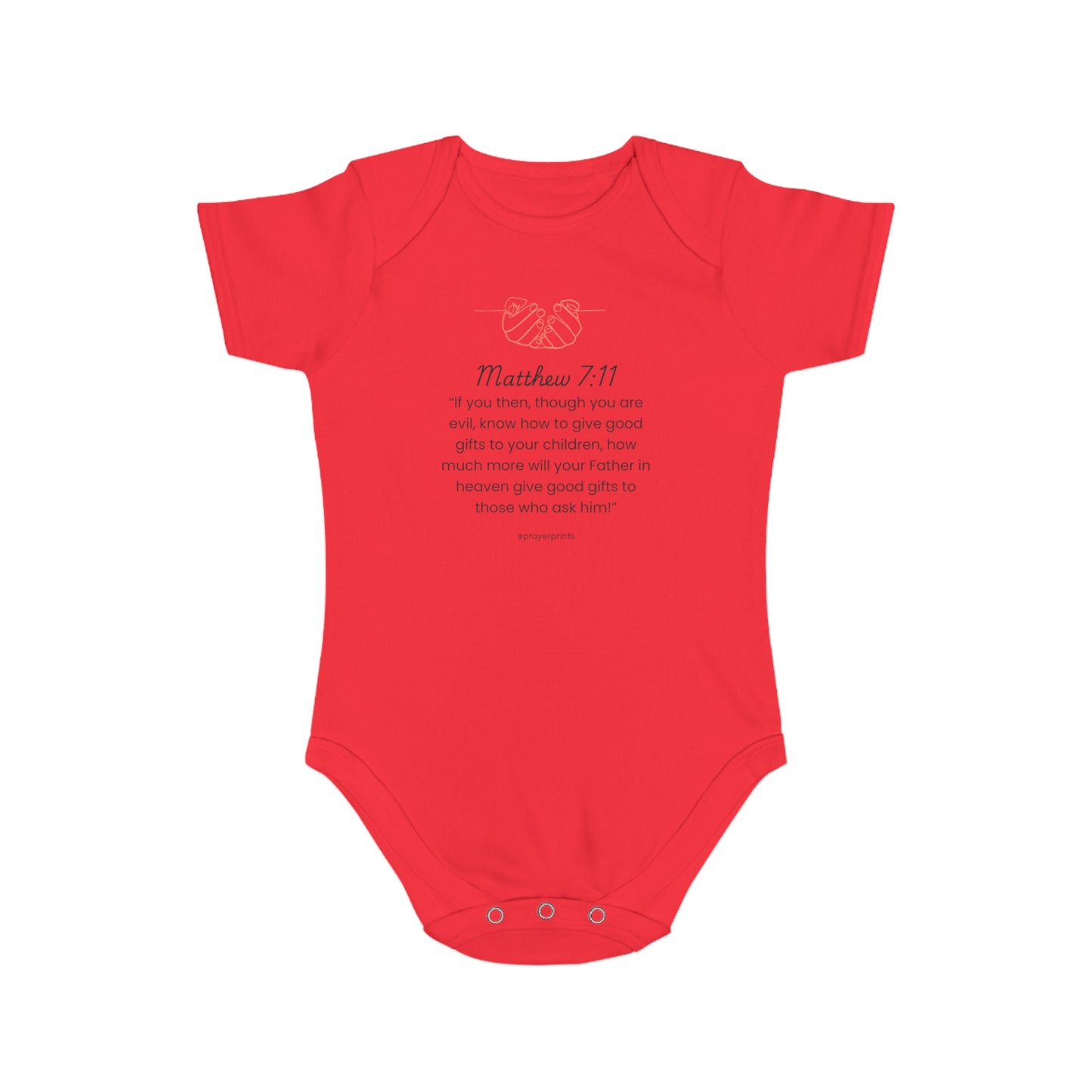 Short Sleeve Baby Bodysuit
