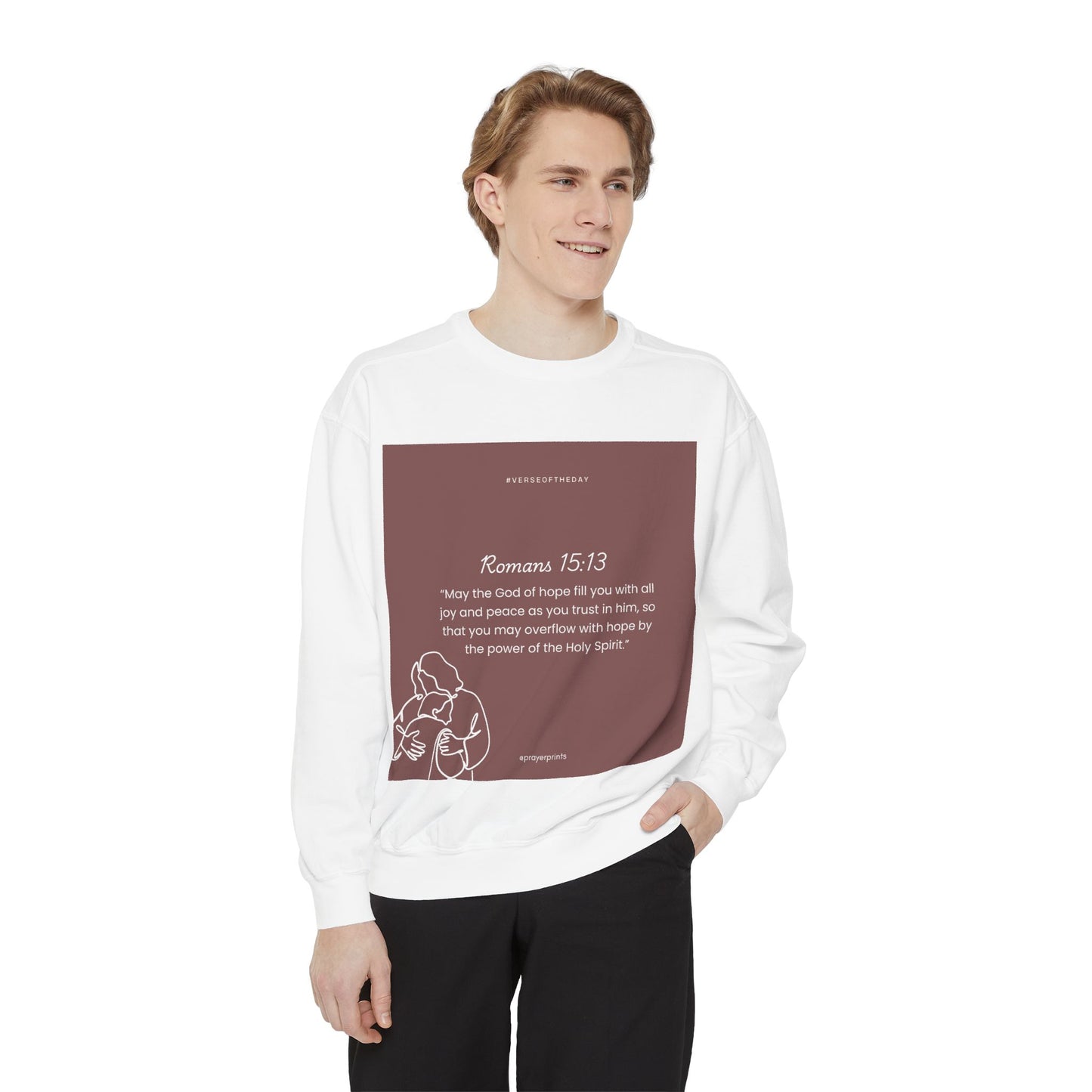 Unisex Garment-Dyed Sweatshirt