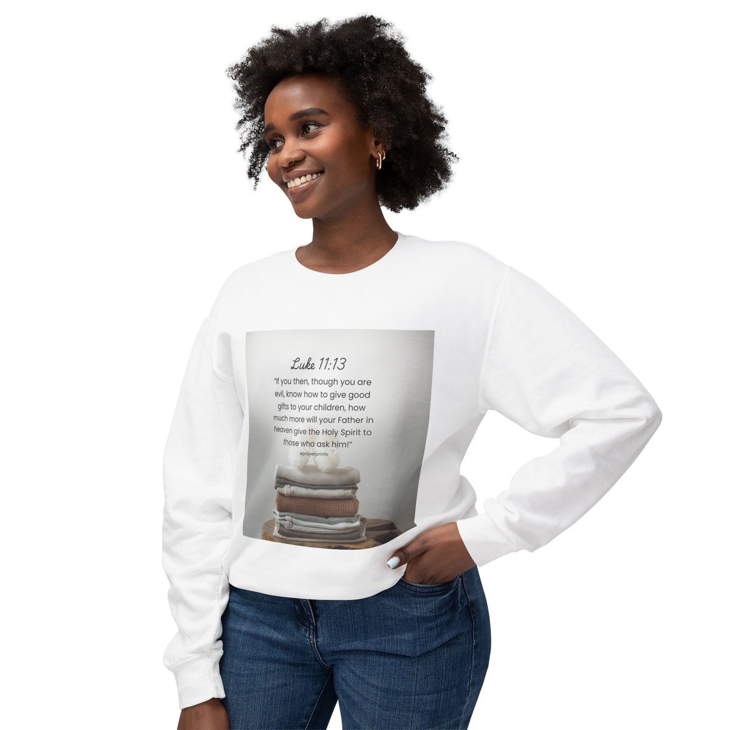 Unisex Lightweight Crewneck Sweatshirt