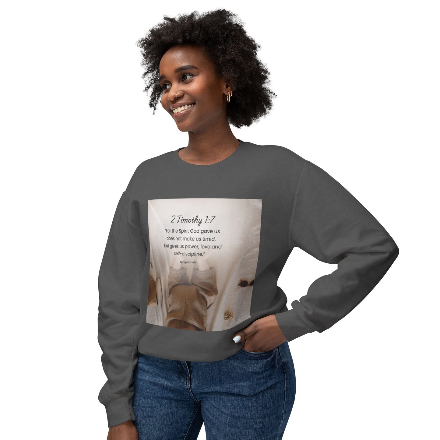 Unisex Lightweight Crewneck Sweatshirt