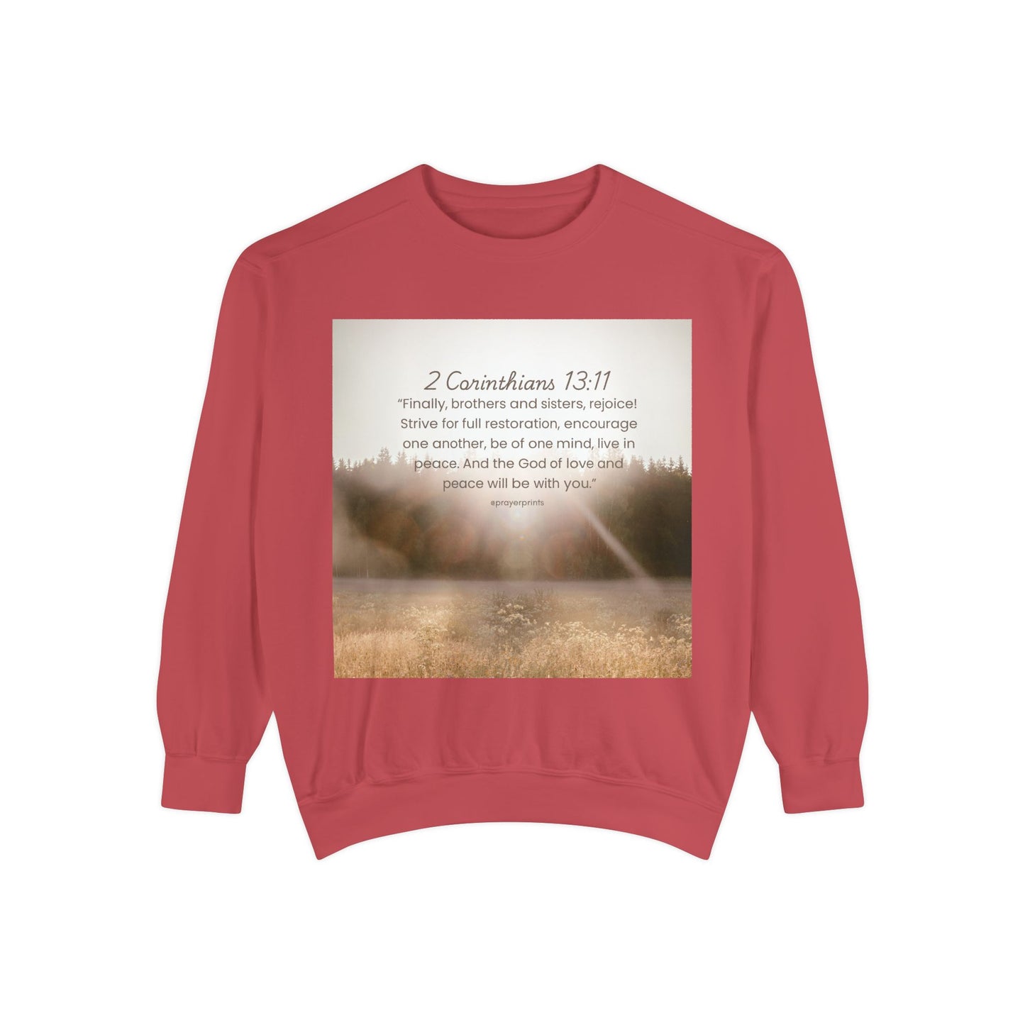 Unisex Garment-Dyed Sweatshirt