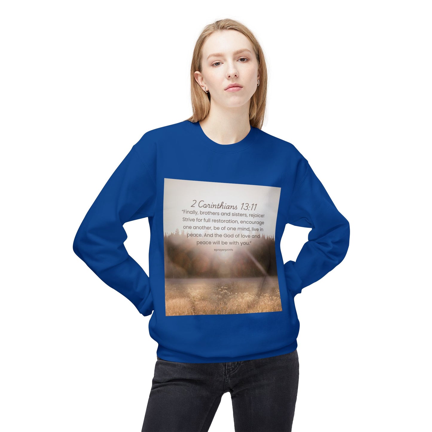 Unisex Midweight Softstyle Fleece Crewneck Sweatshirt