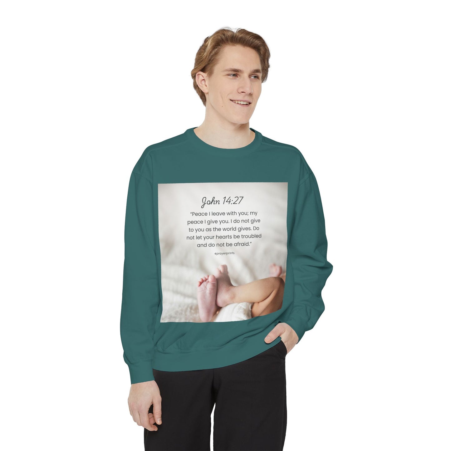 Unisex Garment-Dyed Sweatshirt