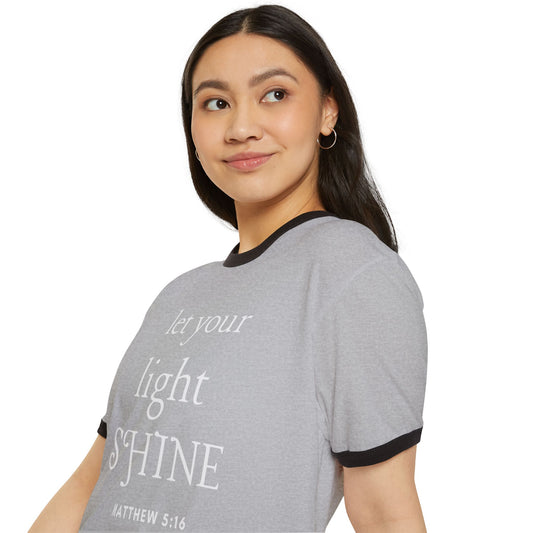 Unisex Cotton Ringer T-Shirt