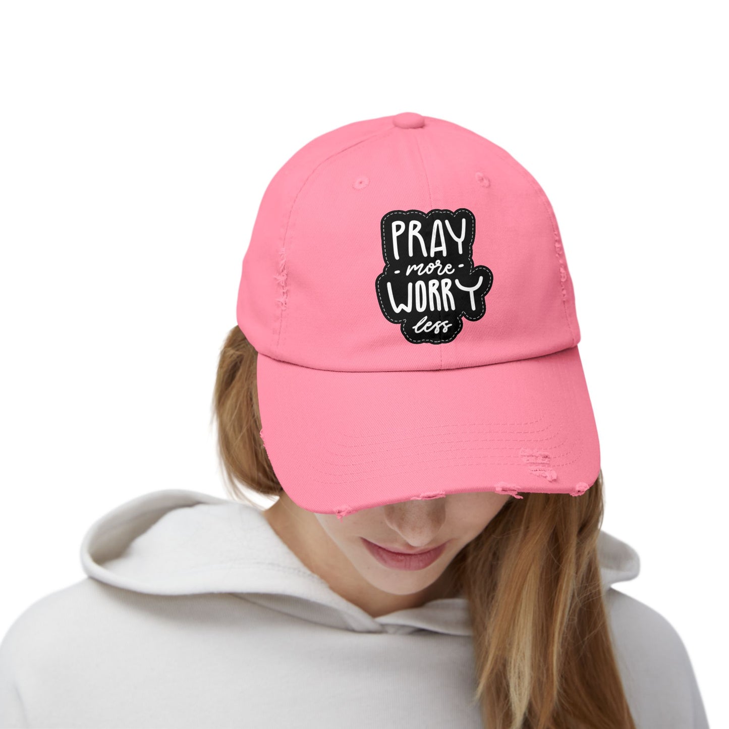 Unisex Distressed Cap Tan