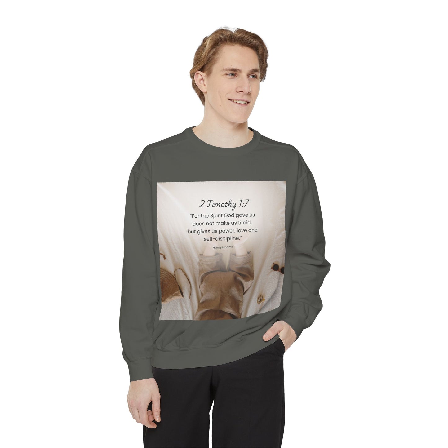 Unisex Garment-Dyed Sweatshirt