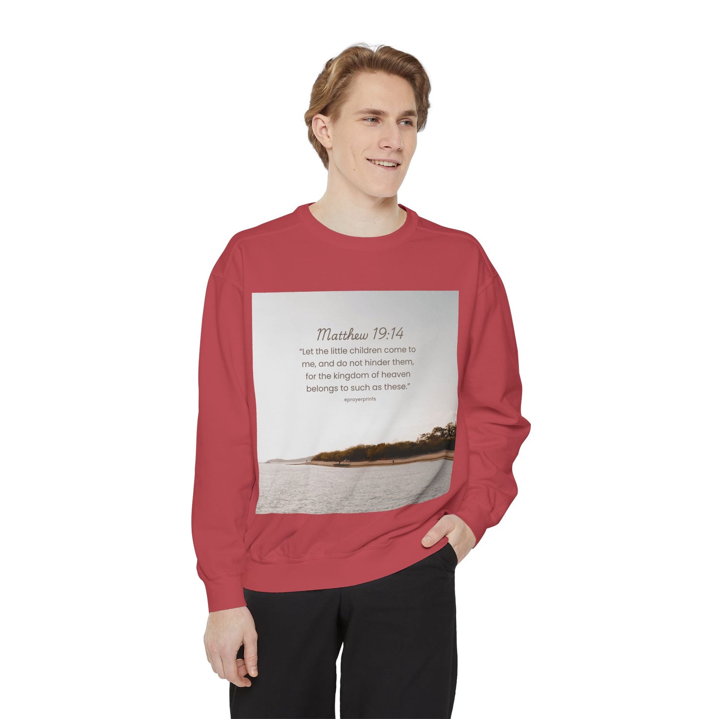 Unisex Garment-Dyed Sweatshirt