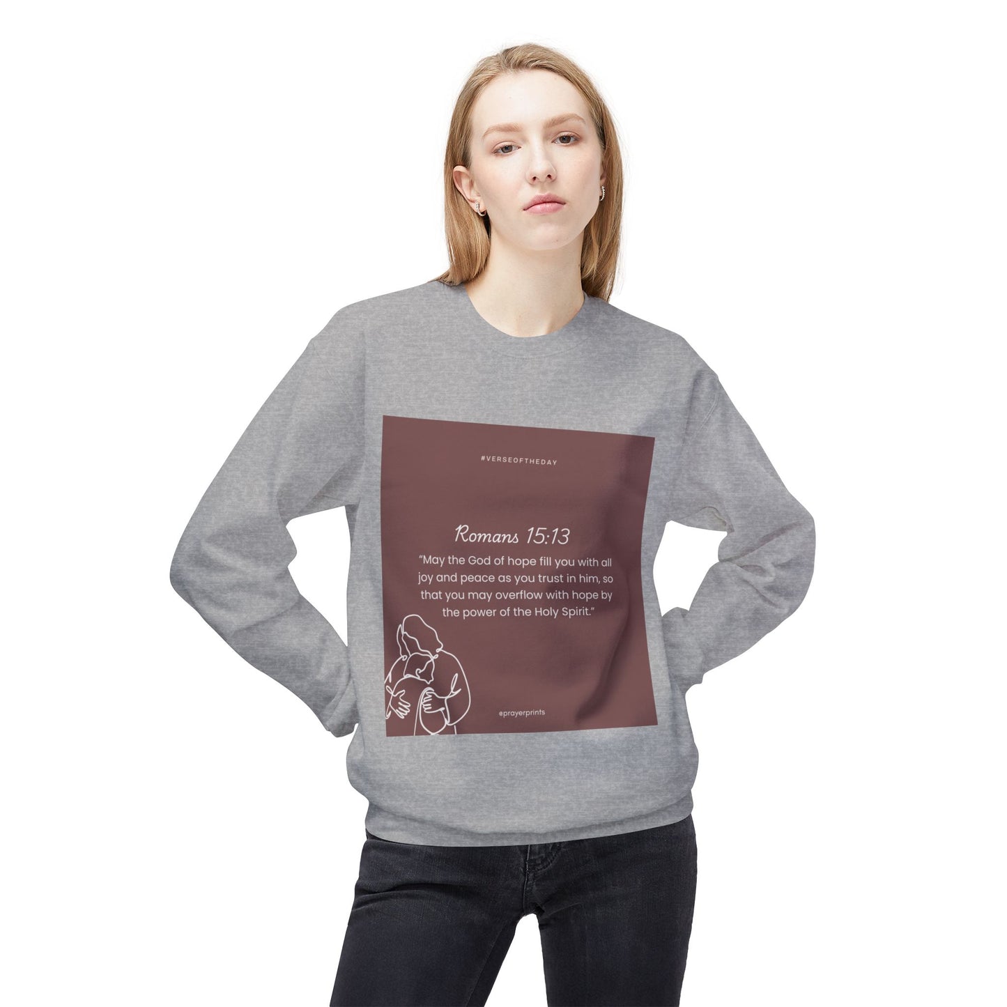 Unisex Midweight Softstyle Fleece Crewneck Sweatshirt