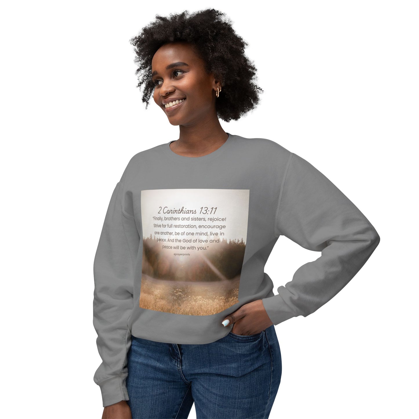 Unisex Lightweight Crewneck Sweatshirt