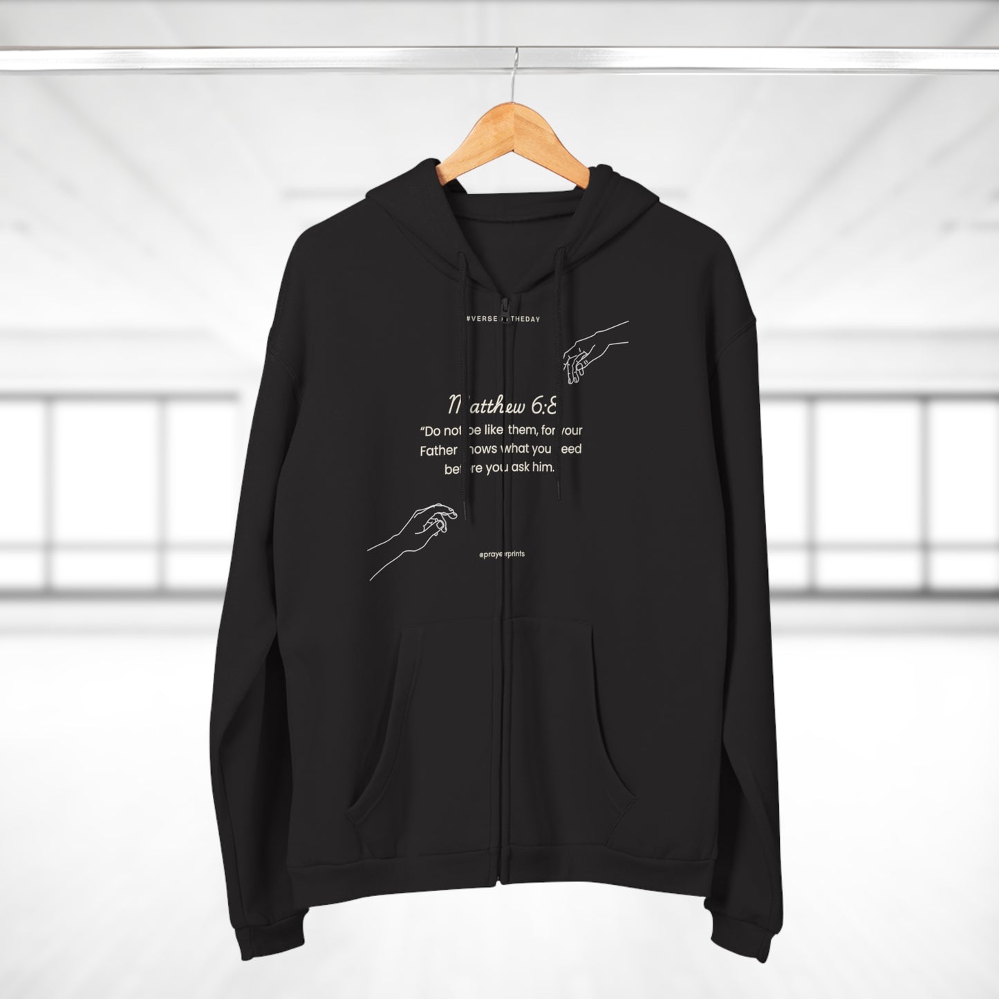 Unisex Hooded Zip Sweatshirt