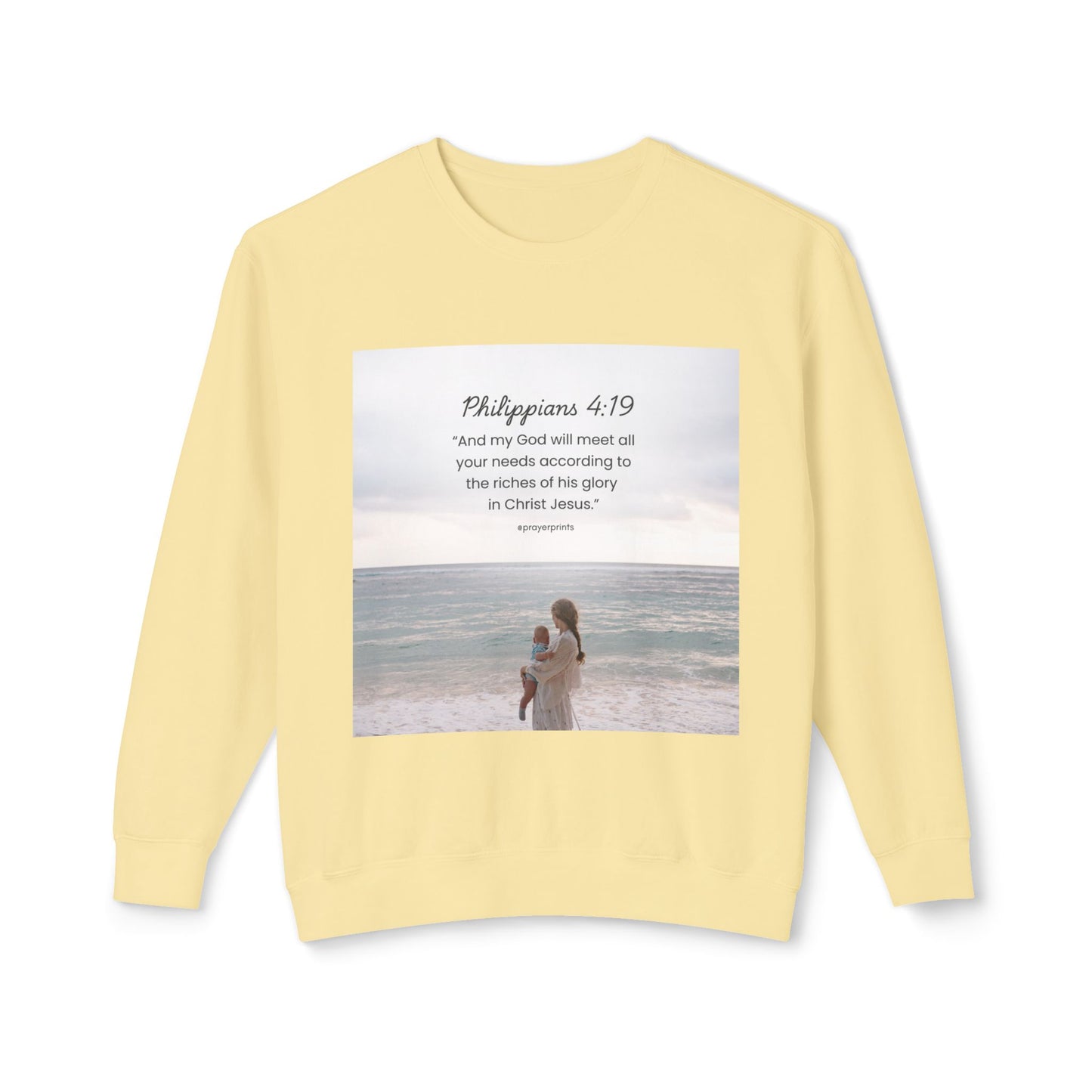 Unisex Lightweight Crewneck Sweatshirt