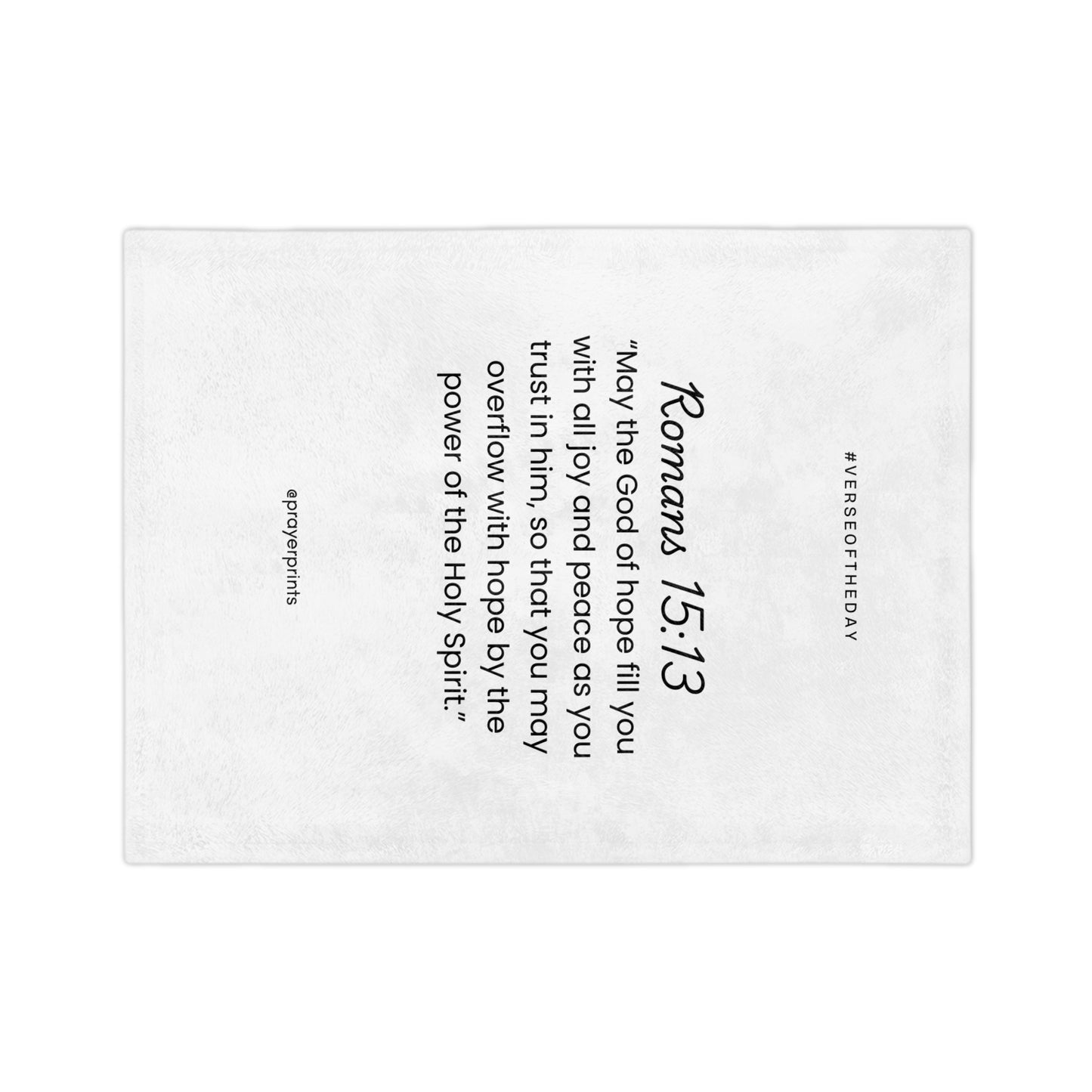 Velveteen Microfiber Blanket