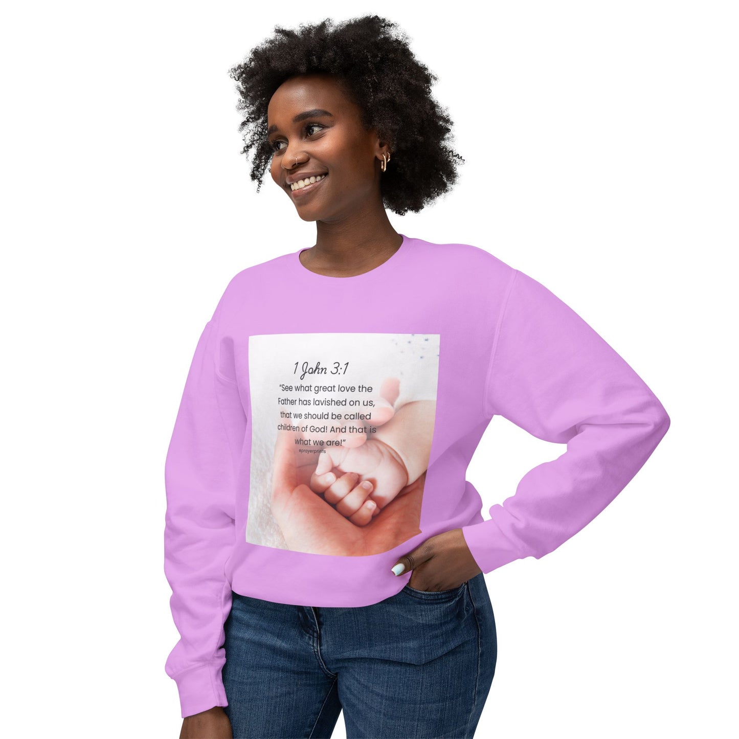 Unisex Lightweight Crewneck Sweatshirt