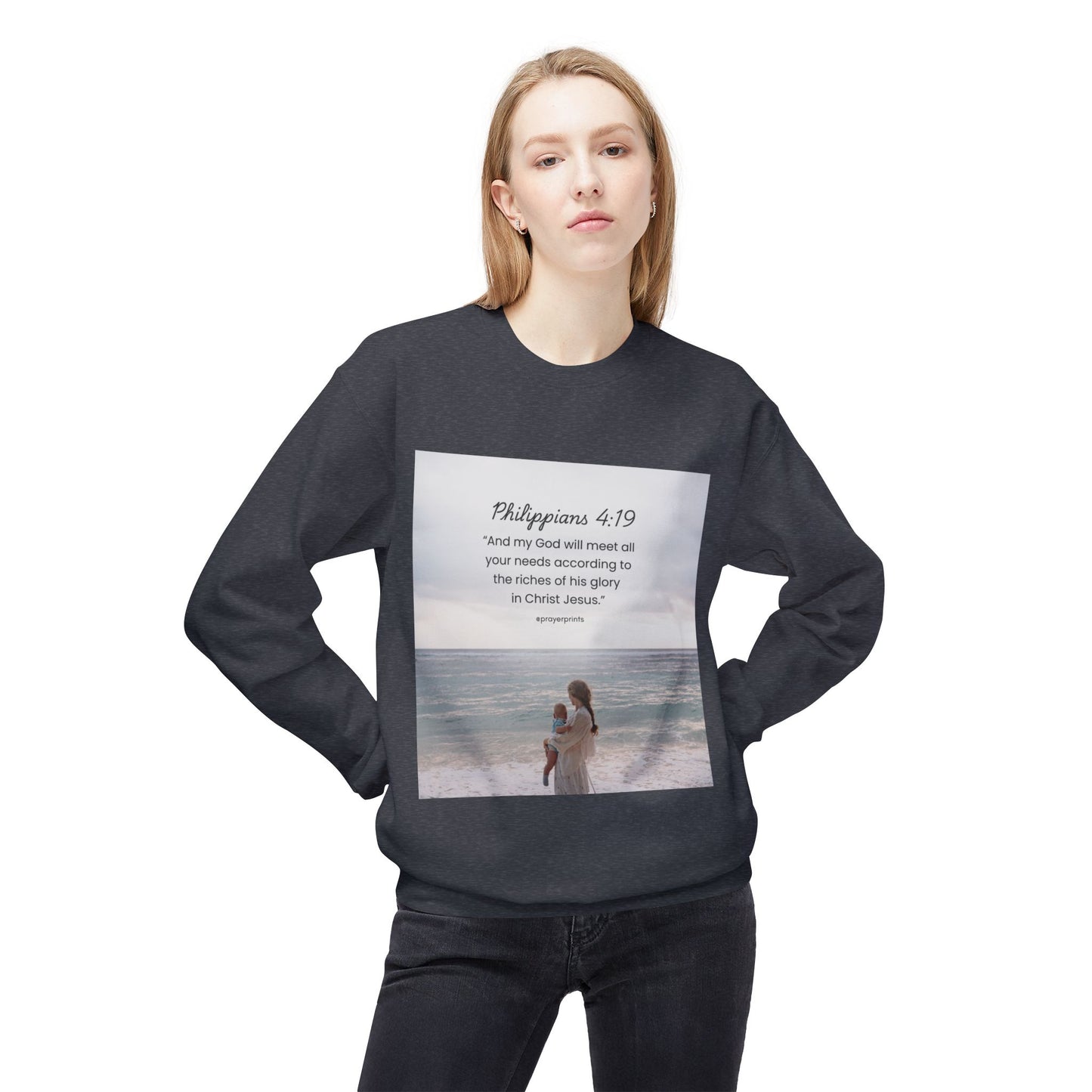 Unisex Midweight Softstyle Fleece Crewneck Sweatshirt