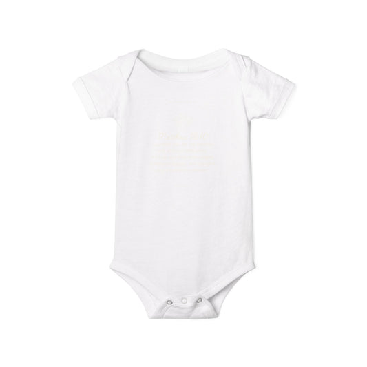 Infant Jersey One Piece