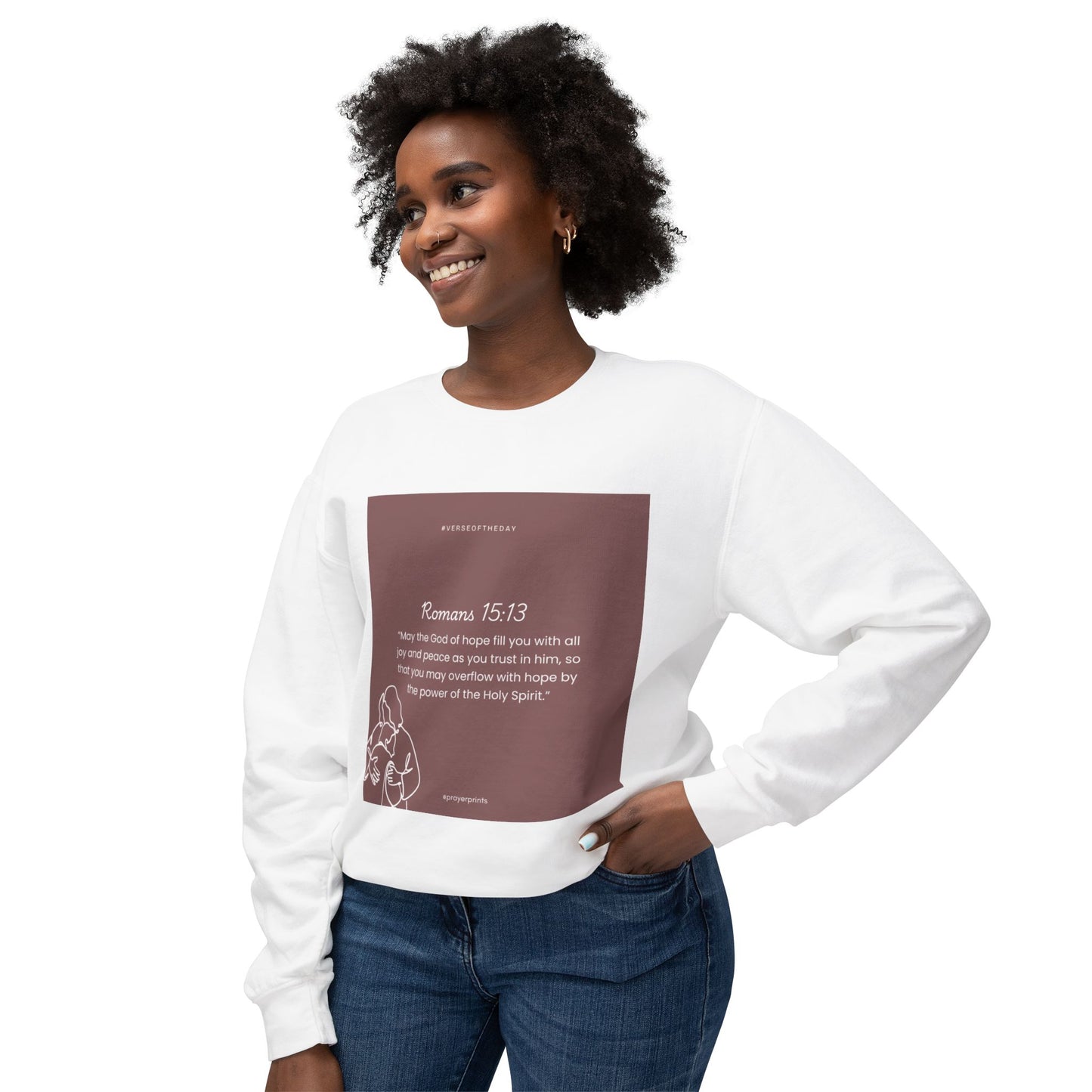 Unisex Lightweight Crewneck Sweatshirt