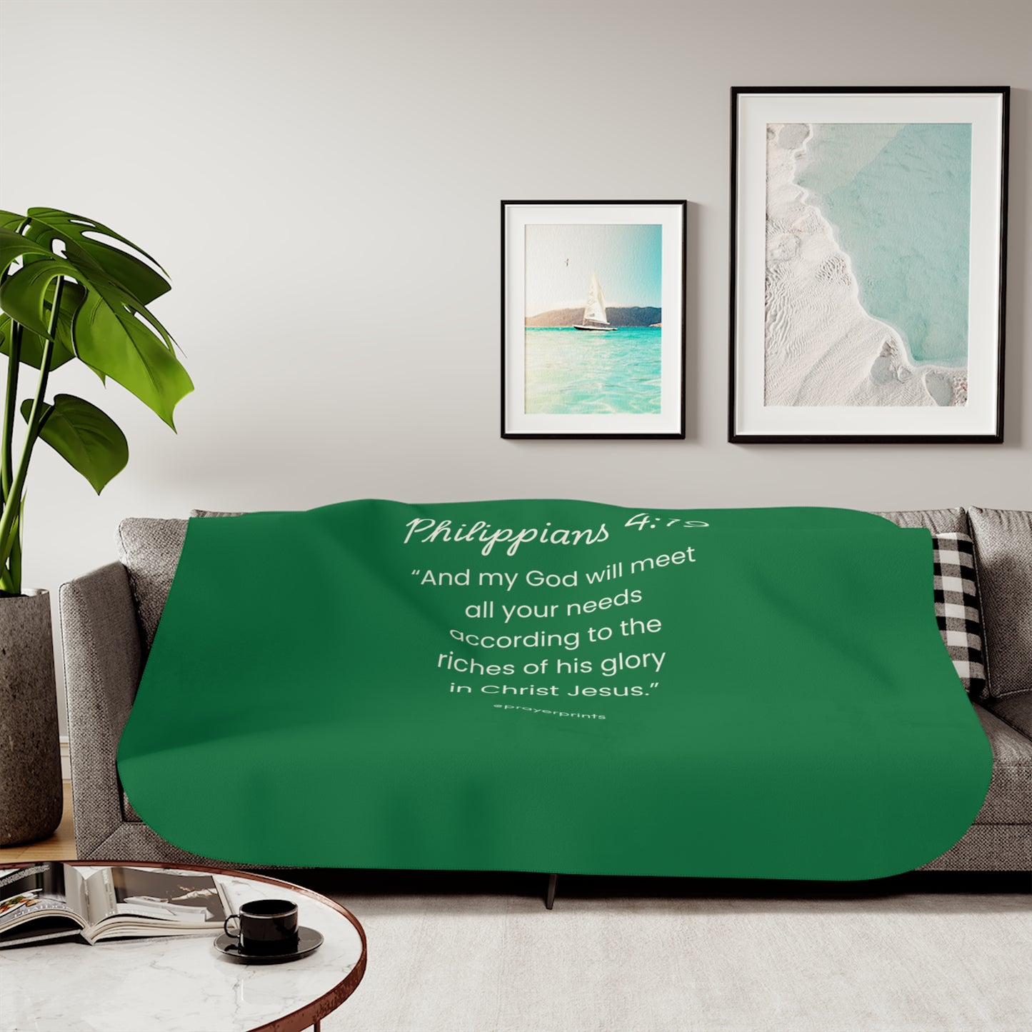 Sherpa Blanket, Two Colors