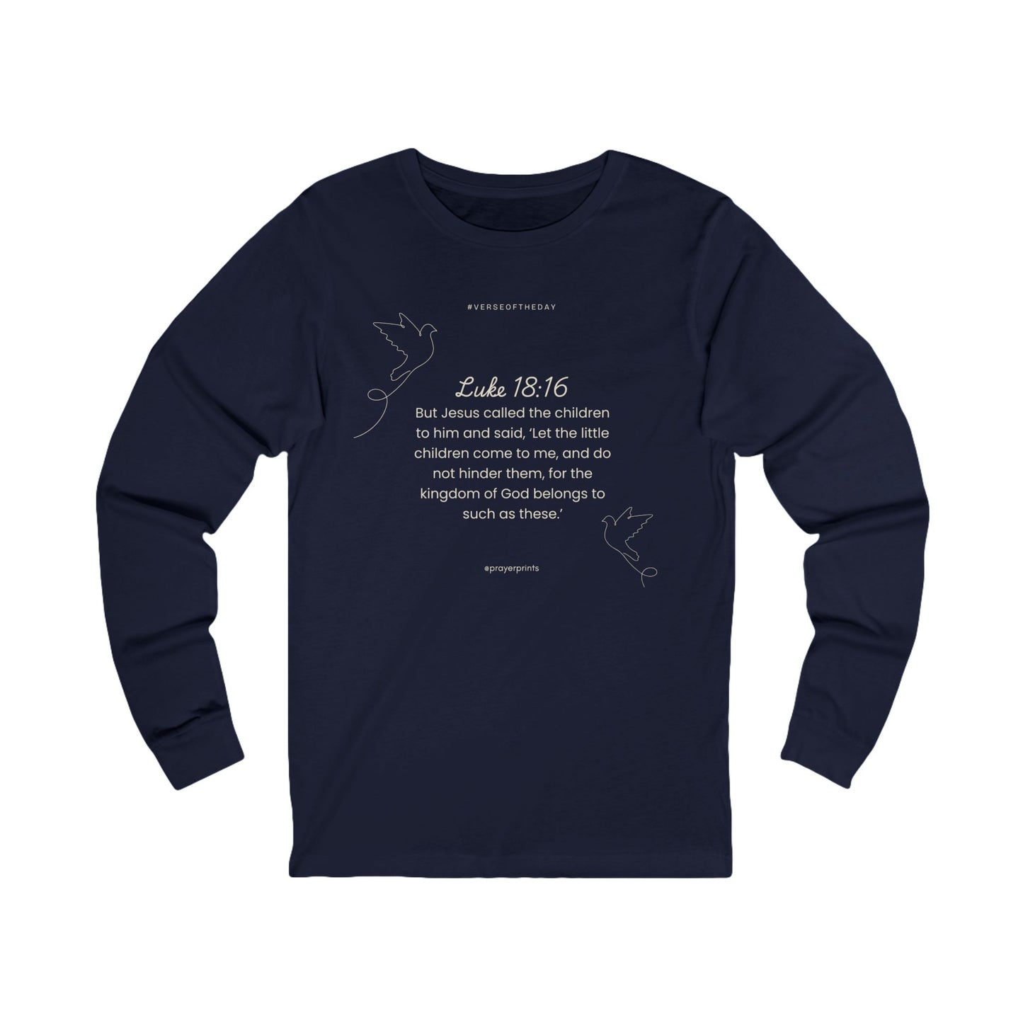 Unisex Jersey Long Sleeve Tee