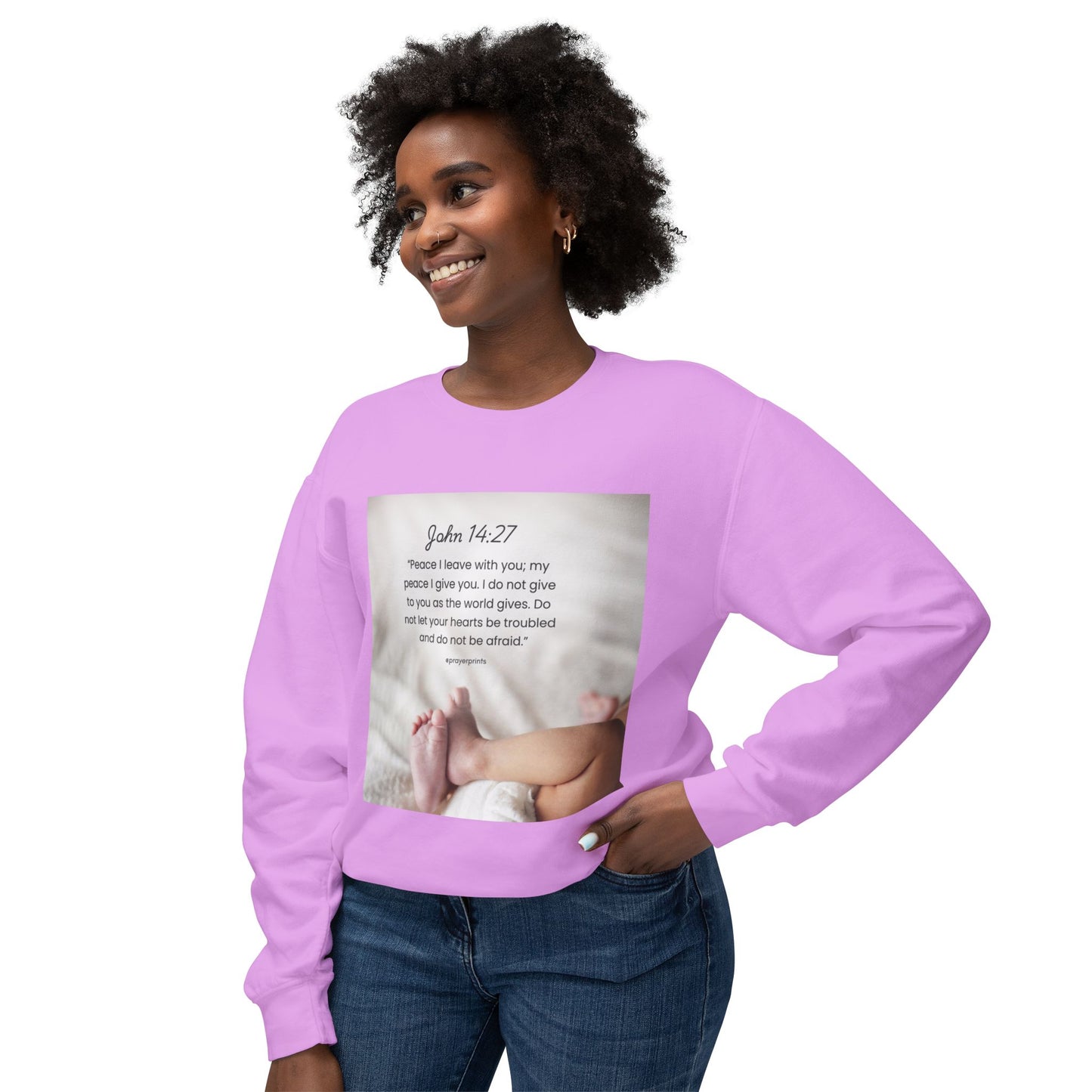 Unisex Lightweight Crewneck Sweatshirt