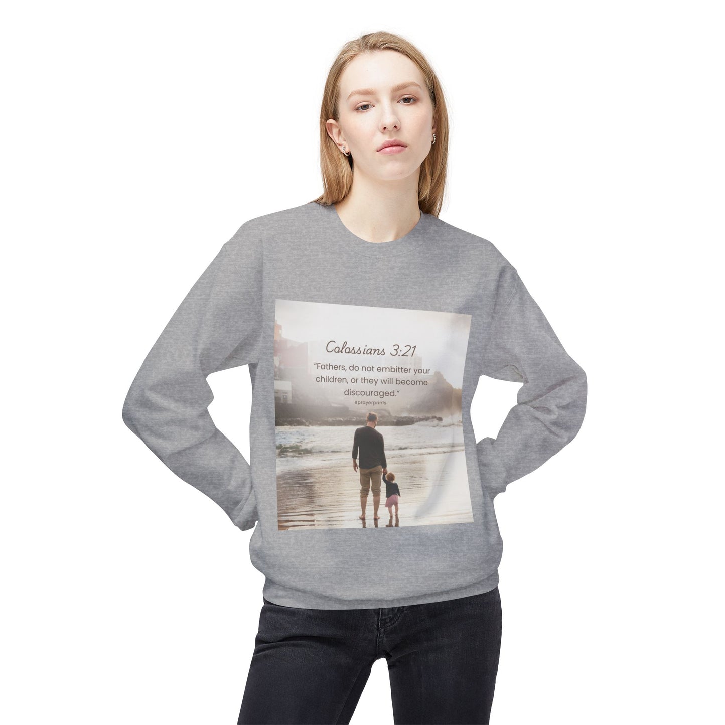 Unisex Midweight Softstyle Fleece Crewneck Sweatshirt