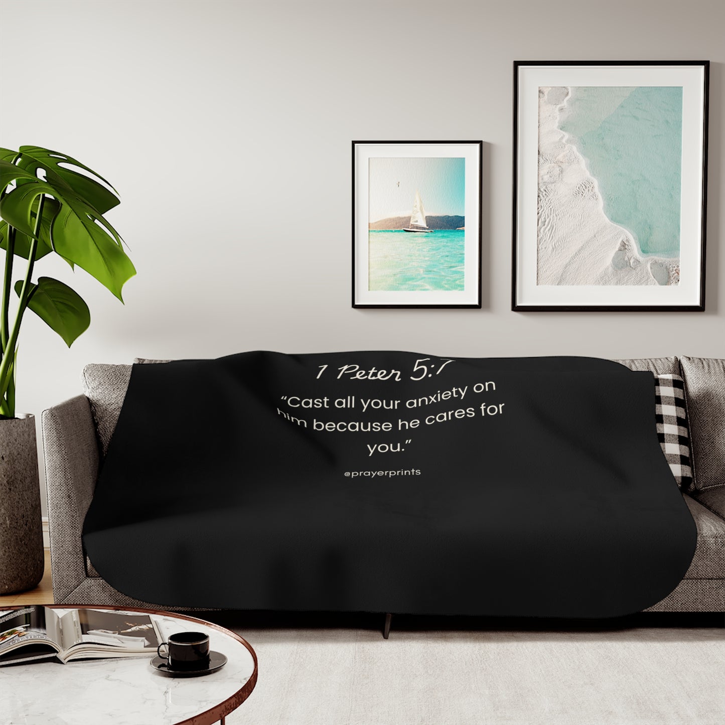 Sherpa Blanket, Two Colors