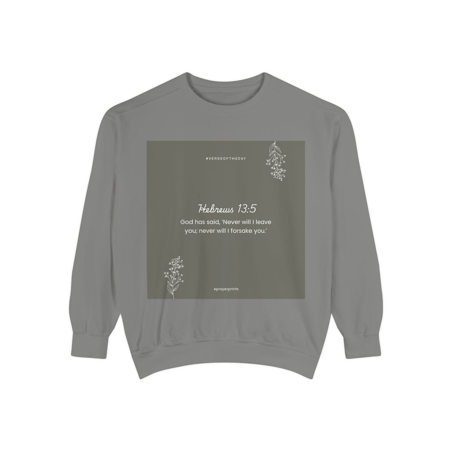 Unisex Garment-Dyed Sweatshirt