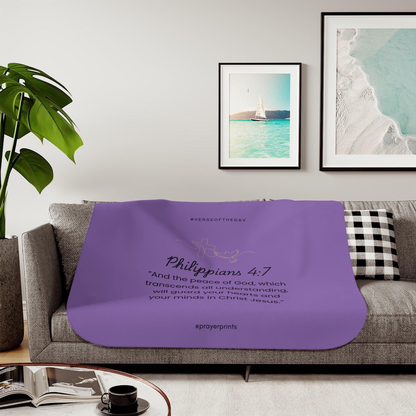 Sherpa Blanket, Two Colors